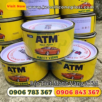 BỘT TRÉT BẢ MATIT VÀNG ATM 1KG