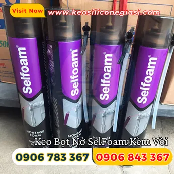 KEO BỌT NỞ SELFOAM VÒI