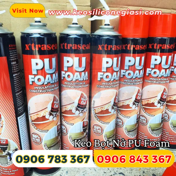 KEO BỌT NỞ X'TRASEAL PU FOAM 