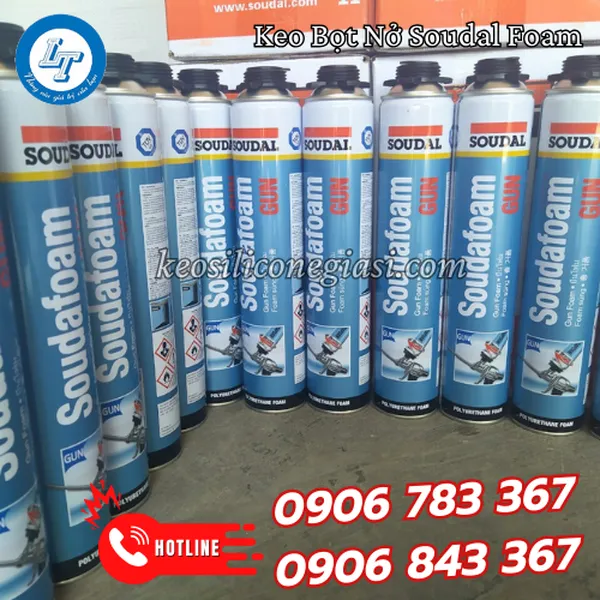 KEO BỌT NỞ SOUDAL FOAM GUN