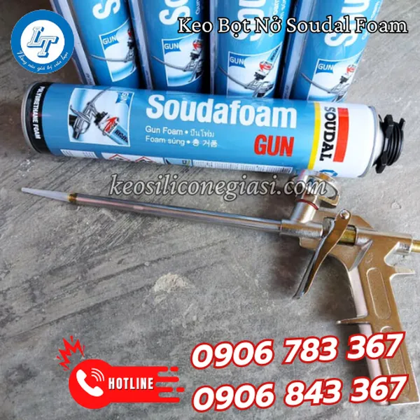 KEO BỌT NỞ SOUDAL FOAM GUN