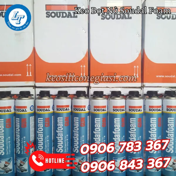 KEO BỌT NỞ SOUDAL FOAM GUN