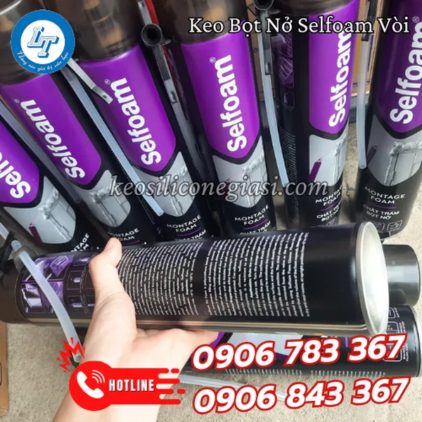 KEO BỌT NỞ SELFOAM VÒI