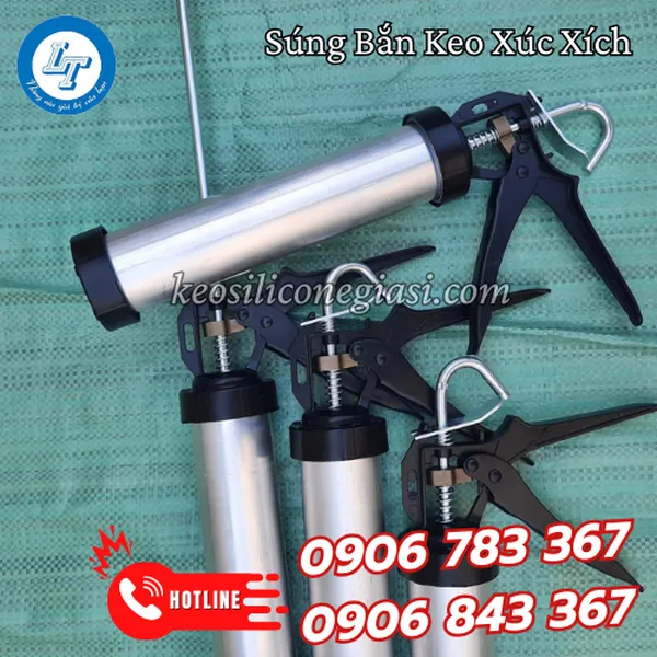 SÚNG BẮN KEO XÚC XÍCH