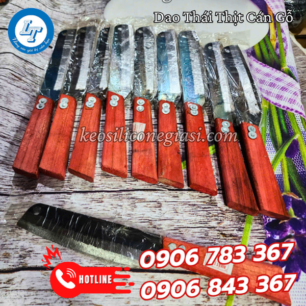 DAO THÁI THỊT CÁN GỖ