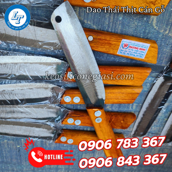 DAO THÁI THỊT CÁN GỖ