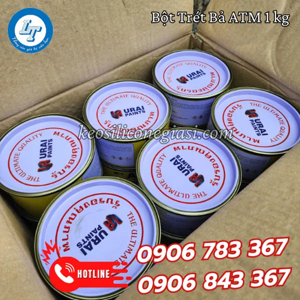 BỘT TRÉT BẢ MATIT VÀNG ATM 1KG