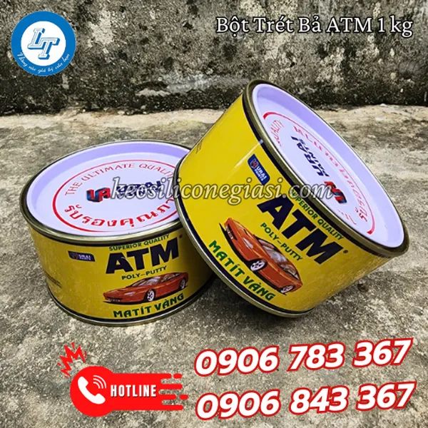 BỘT TRÉT BẢ MATIT VÀNG ATM 1KG