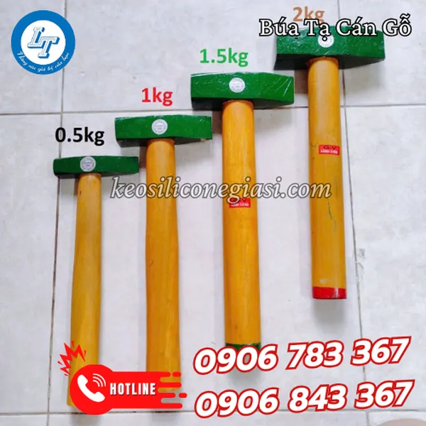 BÚA TẠ CÁN GỖ