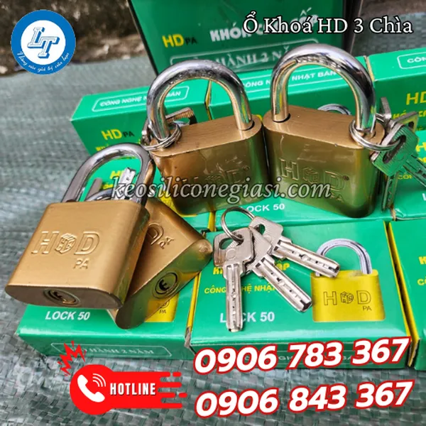 Ổ KHÓA HD 3 CHÌA