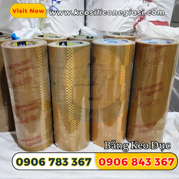 BĂNG KEO ĐỤC DÁN THÙNG