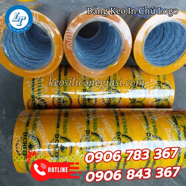 BĂNG KEO IN CHỮ 