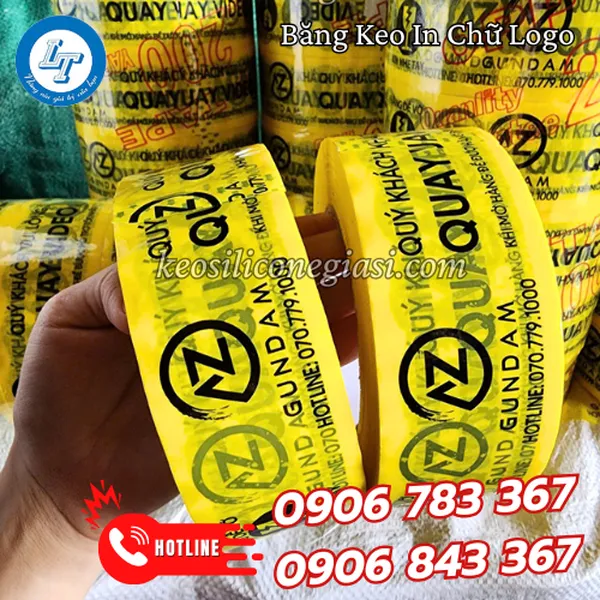 BĂNG KEO IN CHỮ 
