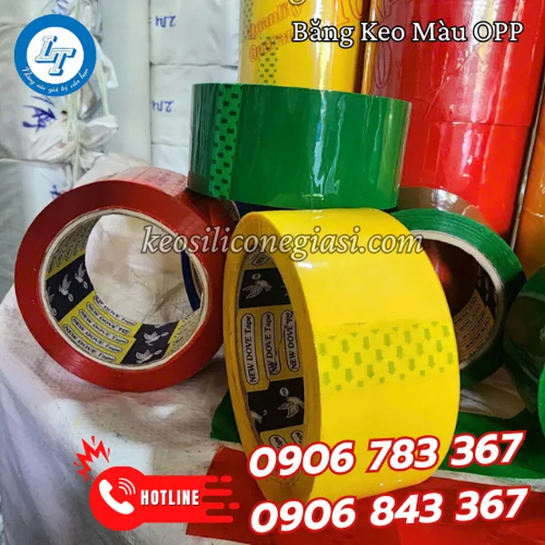 BĂNG KEO MÀU OPP