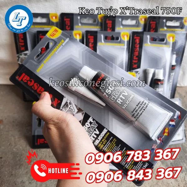 KEO CHỊU NHIỆT X'TRASEAL 750F GRAY  RTV (TUÝP)