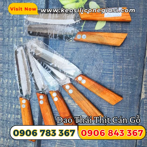 DAO THÁI THỊT CÁN GỖ