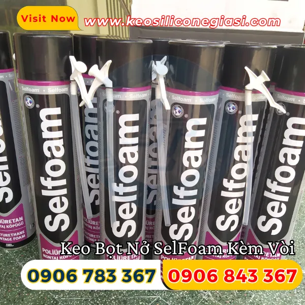 KEO BỌT NỞ SELFOAM VÒI