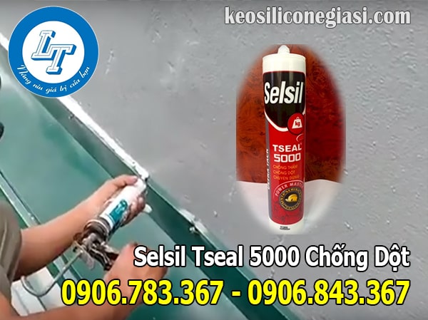 hống thấm giữa khung nhôm và tường bằng keo Selsil Tseal 5000 hống thấm giữa khung nhôm và tường bằng keo Selsil Tseal 5000