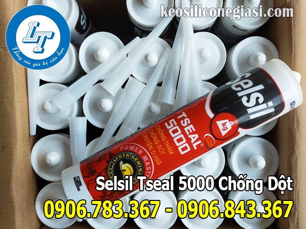 hống thấm giữa khung nhôm và tường bằng keo Selsil Tseal 5000 keo selsil 5000 chống thấm