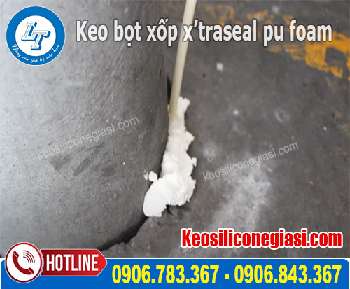 Ứng dụng của keo bọt xốp X'traseal pu foam