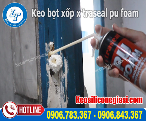 Ứng dụng của keo x'traseal pu foam