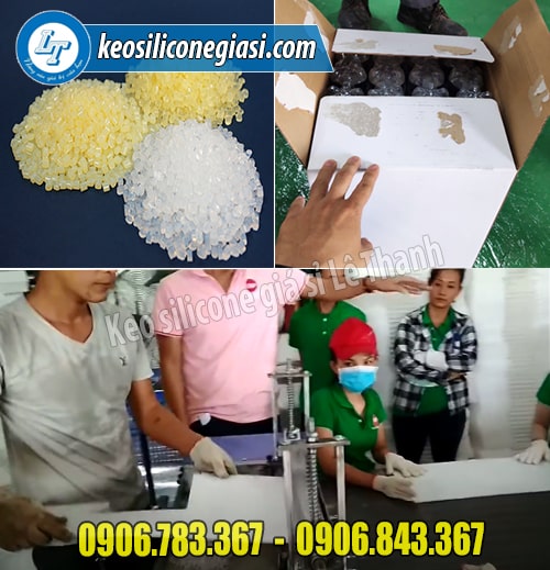 Ứng dụng keo nóng chảy dạng hạt
