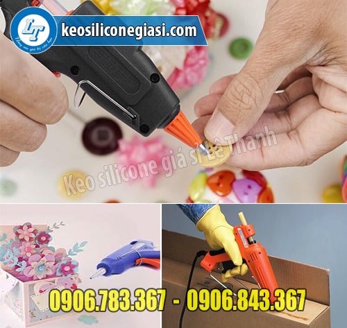 Ứng dụng súng bắn keo nến