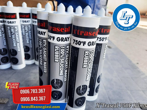 bỏ sỉ 1 thùng 2 thùng keo chịu nhiệt X’traseal 750°F xám 24 chai bỏ sỉ 1 thùng 2 thùng keo chịu nhiệt X’traseal 750°F xám 24 chai