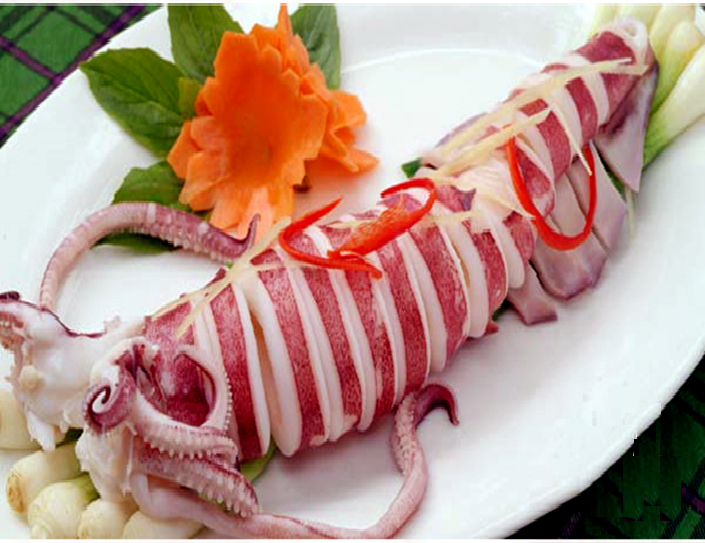 Mực Ống tươi