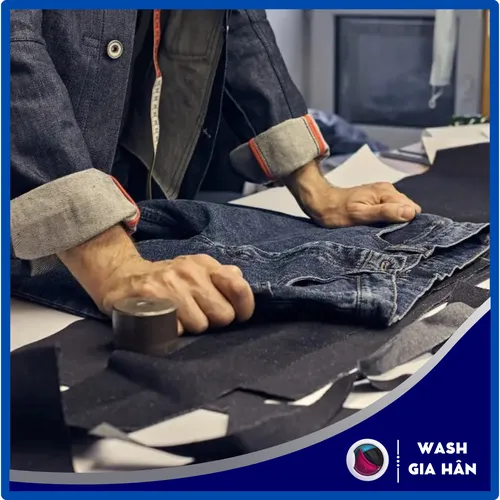 WASH VẢI JEAN NGUYÊN CÂY