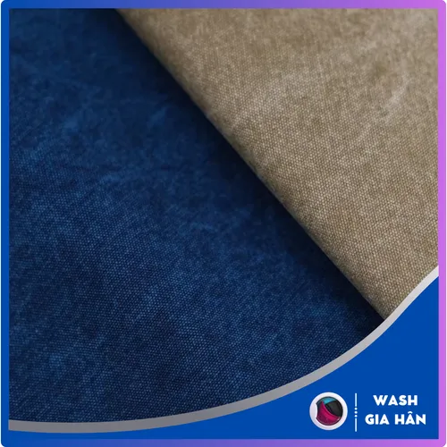 WASH VẢI CANVAS NGUYÊN CÂY