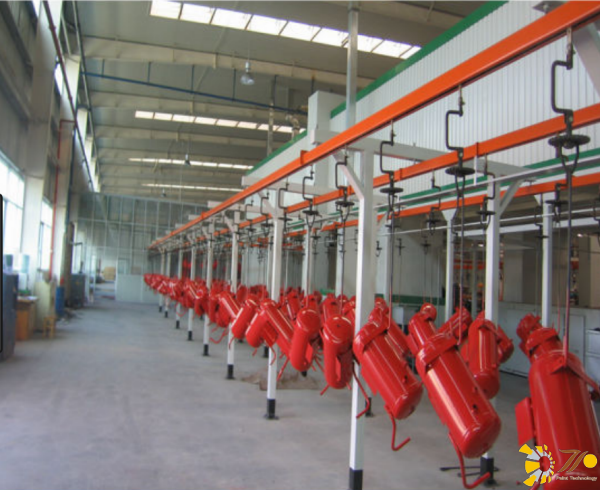 dây chuyền sơn tĩnh điện mini dây chuyền sơn tĩnh điện mini