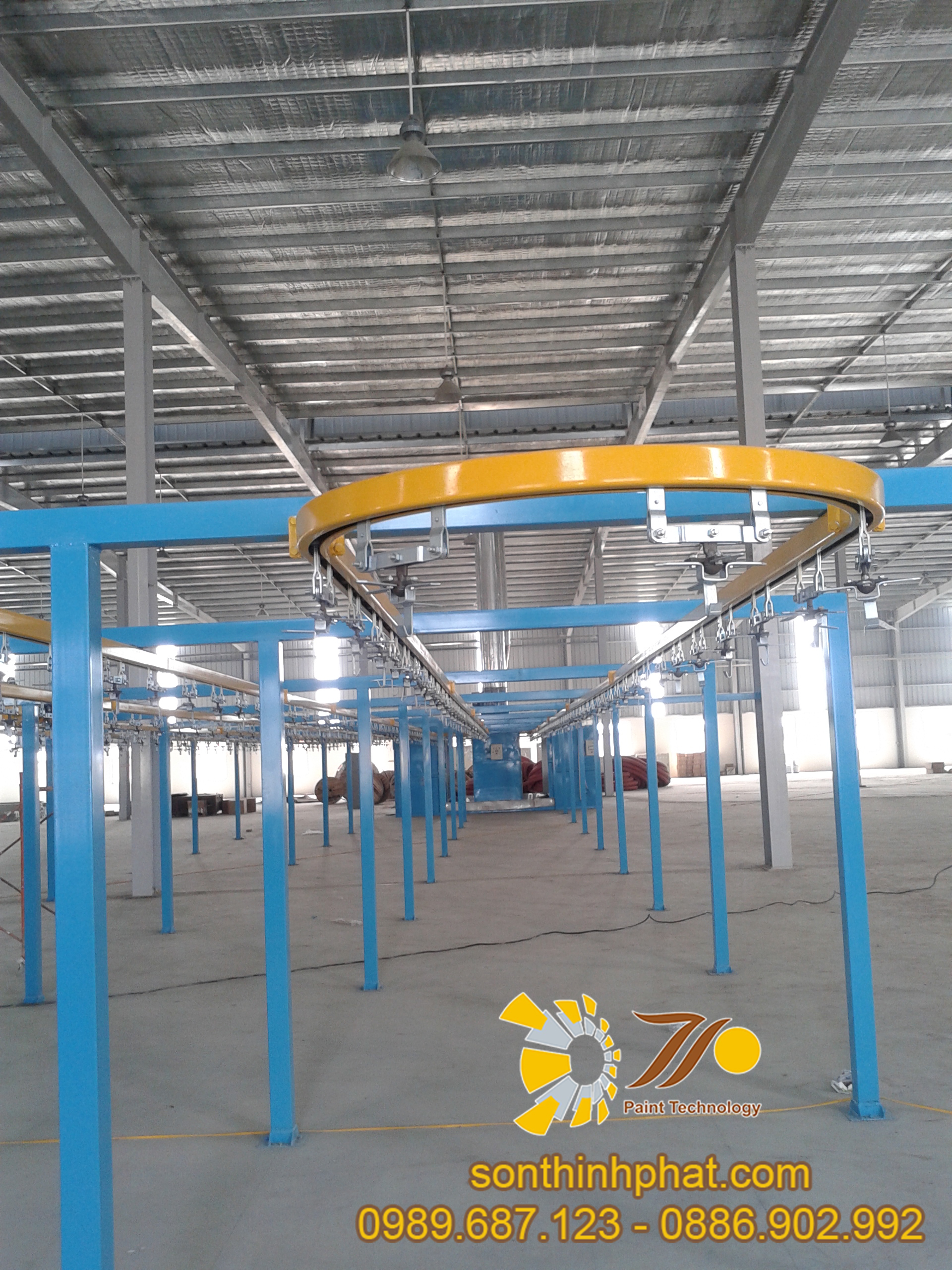 Hệ thống dây chuyền sơn ngành gỗ gia dụng Sơn Thịnh Phát Hệ thống dây chuyền sơn ngành gỗ gia dụng Sơn Thịnh Phát