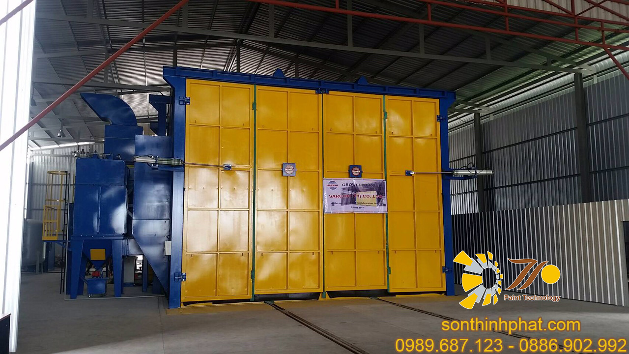 Hệ thống phun cát phun bi Hệ thống phun cát phun bi