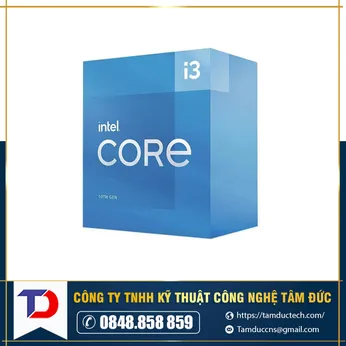 Bộ Xử Lý Intel Core i3-10105 (3.7GHz turbo up to 4.4Ghz, 4 nhân 8 luồng, 6MB Cache, 65W) - Socket Intel LGA 1200