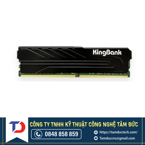 DDRAM-4 KINGBANK KJIB 8G BUS 3200 UDIMM ĐEN