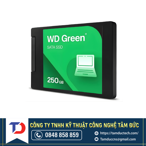 Ổ cứng SSD WDS250G5G0A (Green 2.5)