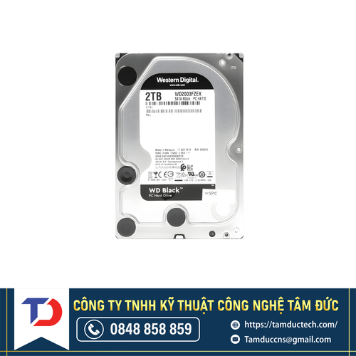 Ổ cứng HDD 2.0-TB WD2003FZEX -BLACK