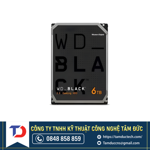 Ổ cứng HDD 6.0-TB  WD6004FZBX- BLACK