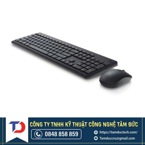 Bộ bàn phím chuột không dây DELL KM3322W