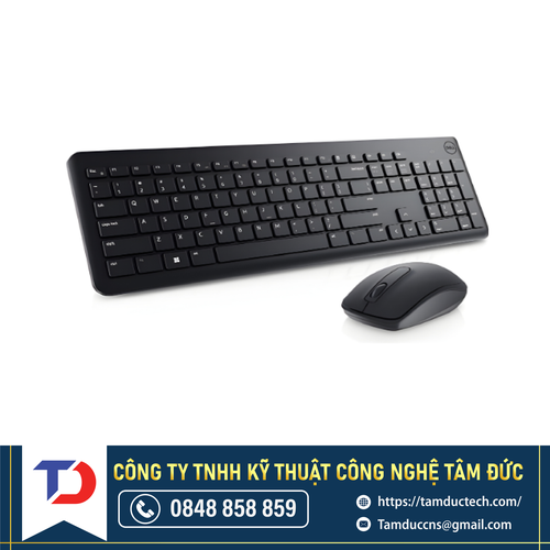 Bộ bàn phím chuột không dây DELL KM3322W