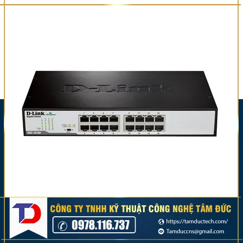  - GIGABThiết bị chuyển mạch D-Link DGS-1016C 