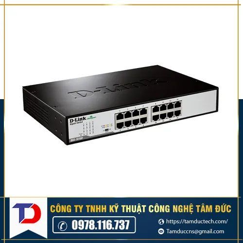  - GIGABThiết bị chuyển mạch D-Link DGS-1016C 