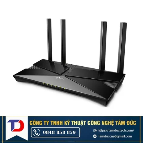 Thiết bị mạng TP-LINK Router Wifi Chuẩn Wifi 6 AX1500 Archer AX10