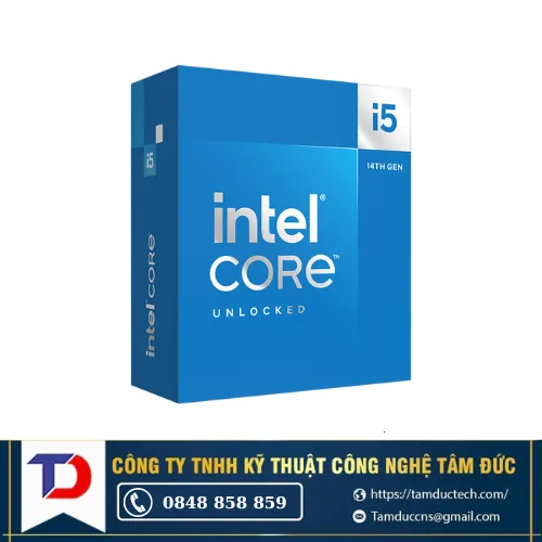 CPU Intel Core i5-14600K (up to 5.3GHz, 14 nhân 20 luồng, 24MB Cache) - Socket FCLGA1700