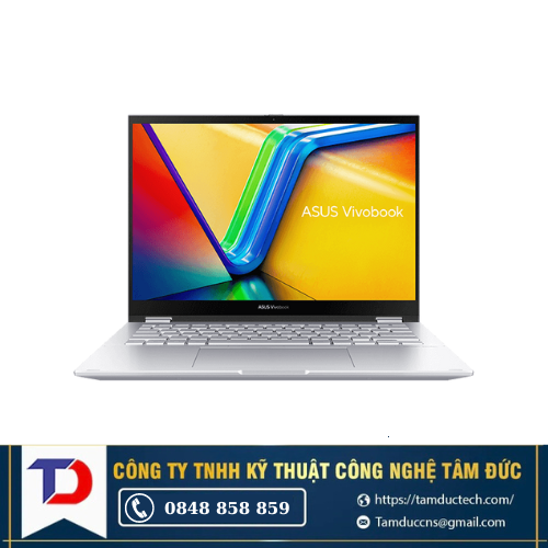 Laptop Asus VivoBook S 14 Flip TP3402VA-LZ118W i9-13900H| 16GB| 512GB| OB| 14WUXGA Cảm ứng| Win11