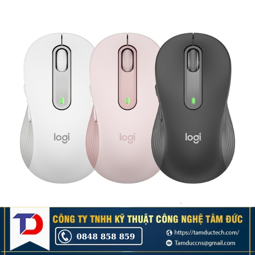 Chuột máy tính Logitech Signature M650 (Không dây - Kết nối USB, Bluetooth)
