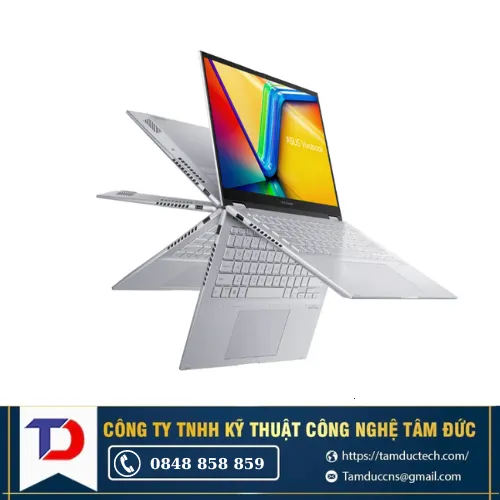 Laptop Asus VivoBook S 14 Flip TP3402VA-LZ118W i9-13900H| 16GB| 512GB| OB| 14"WUXGA Cảm ứng| Win11