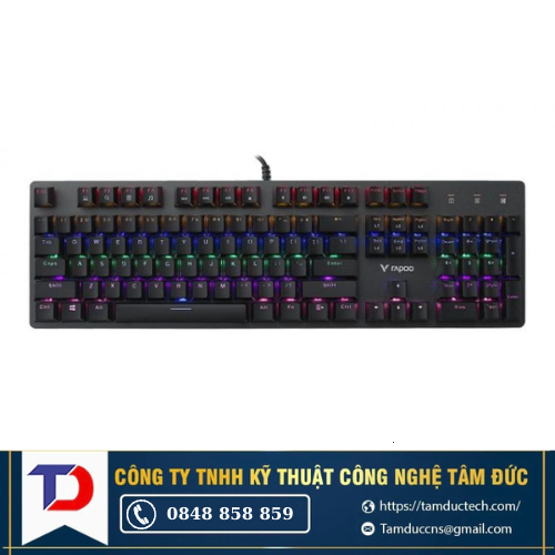 Bàn phím cơ Rapoo V500SE (Có dây - Kết nối USB)
