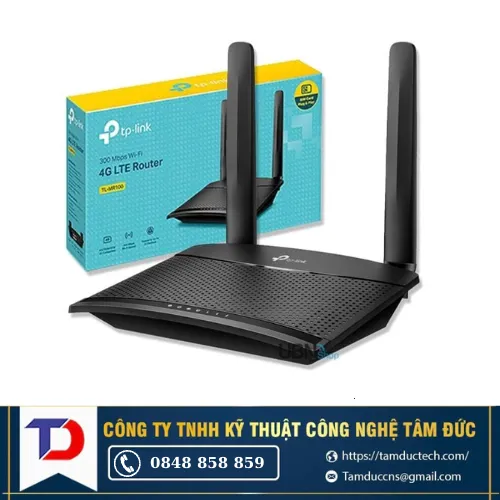 Thiết bị mạng TP-LINK Router Wifi Chuẩn Wifi 4G TL-MR100